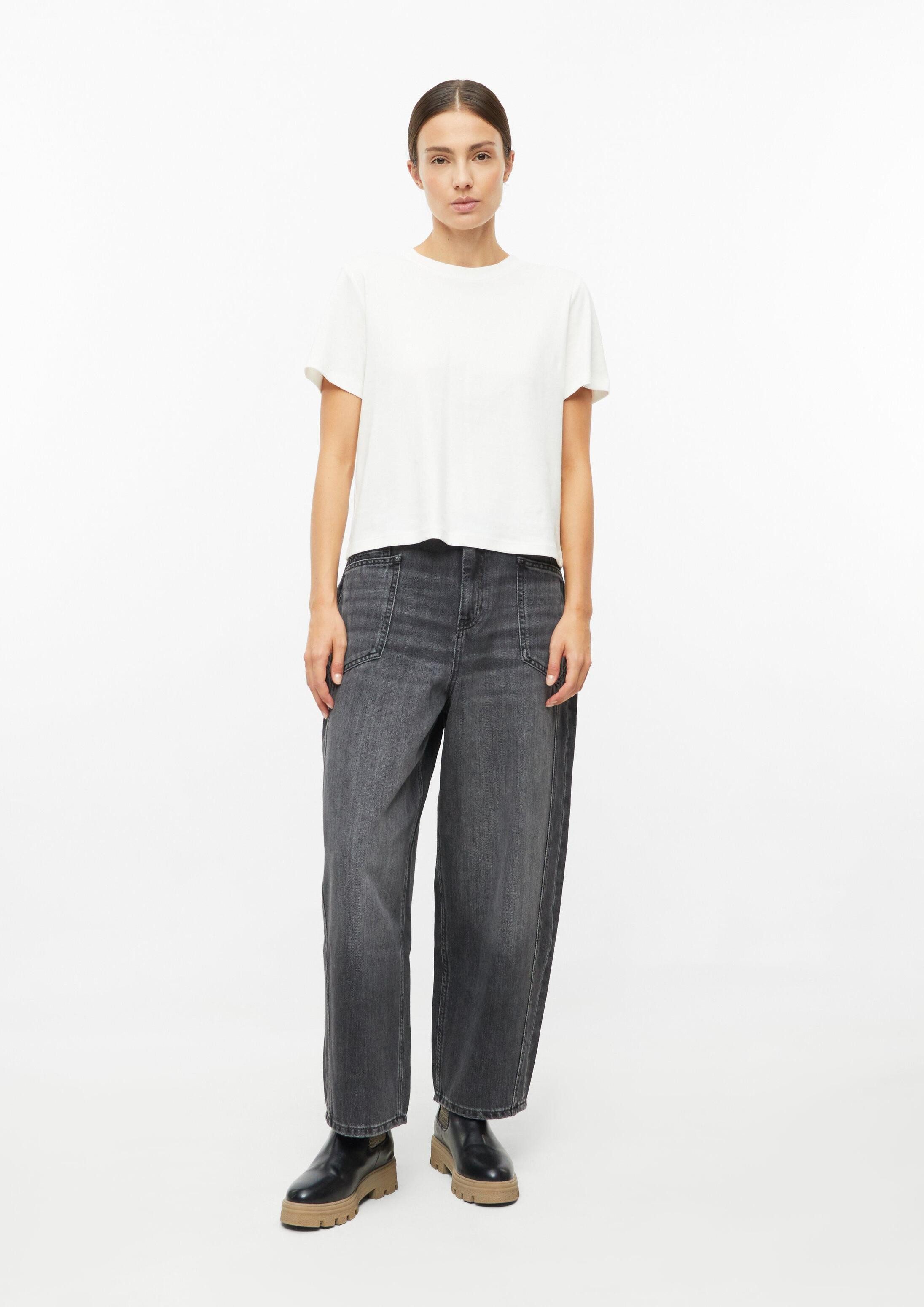 s.Oliver Weite Jeans Jeans-Hose s.Oliver x Heidi Klum: Ankle-Jeans / Barrel Fit / High Rise