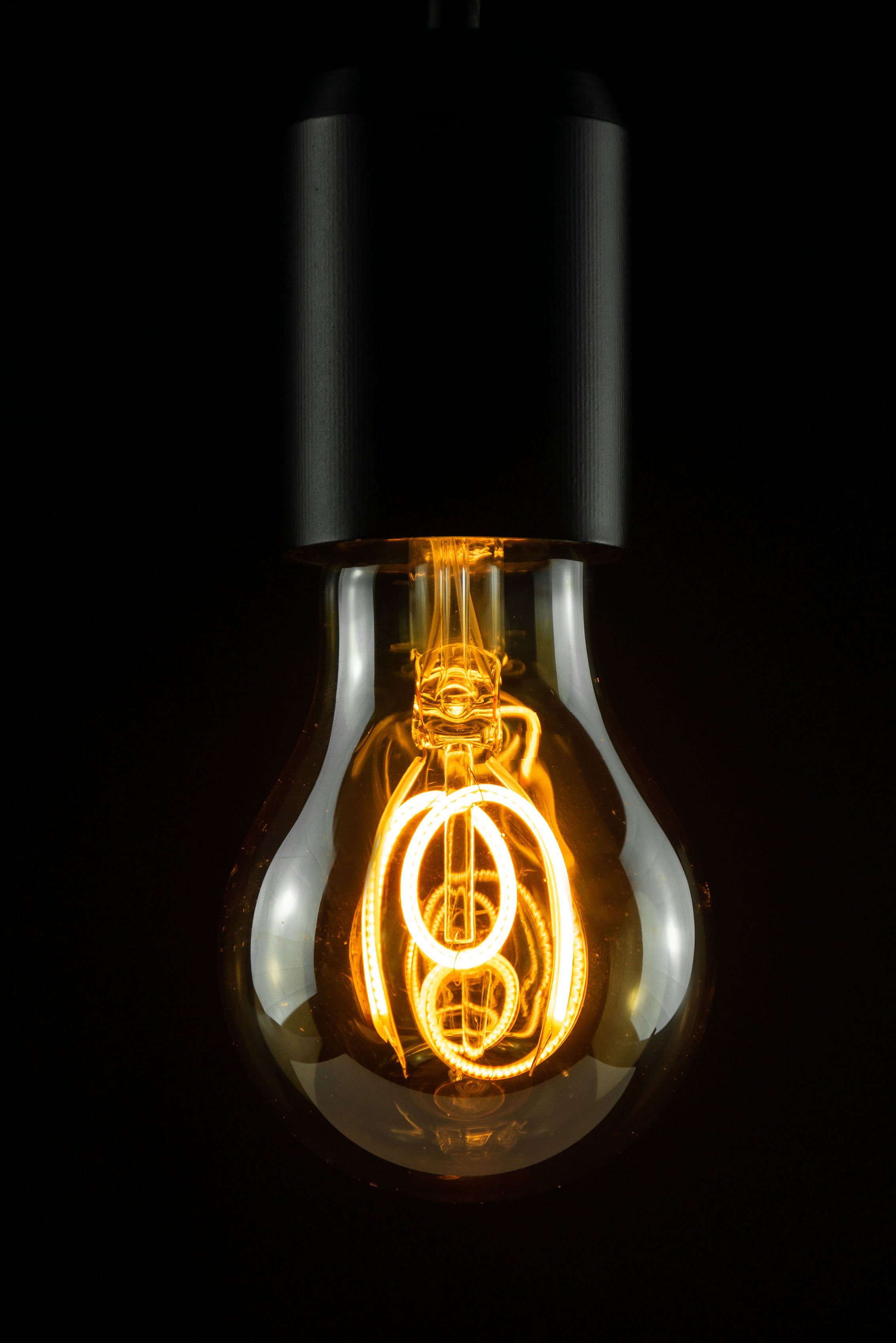 gold, SEGULA E27, E27 1 Warmweiß, St., Soft LED-Leuchtmittel dimmbar, Line, Soft Glühlampe