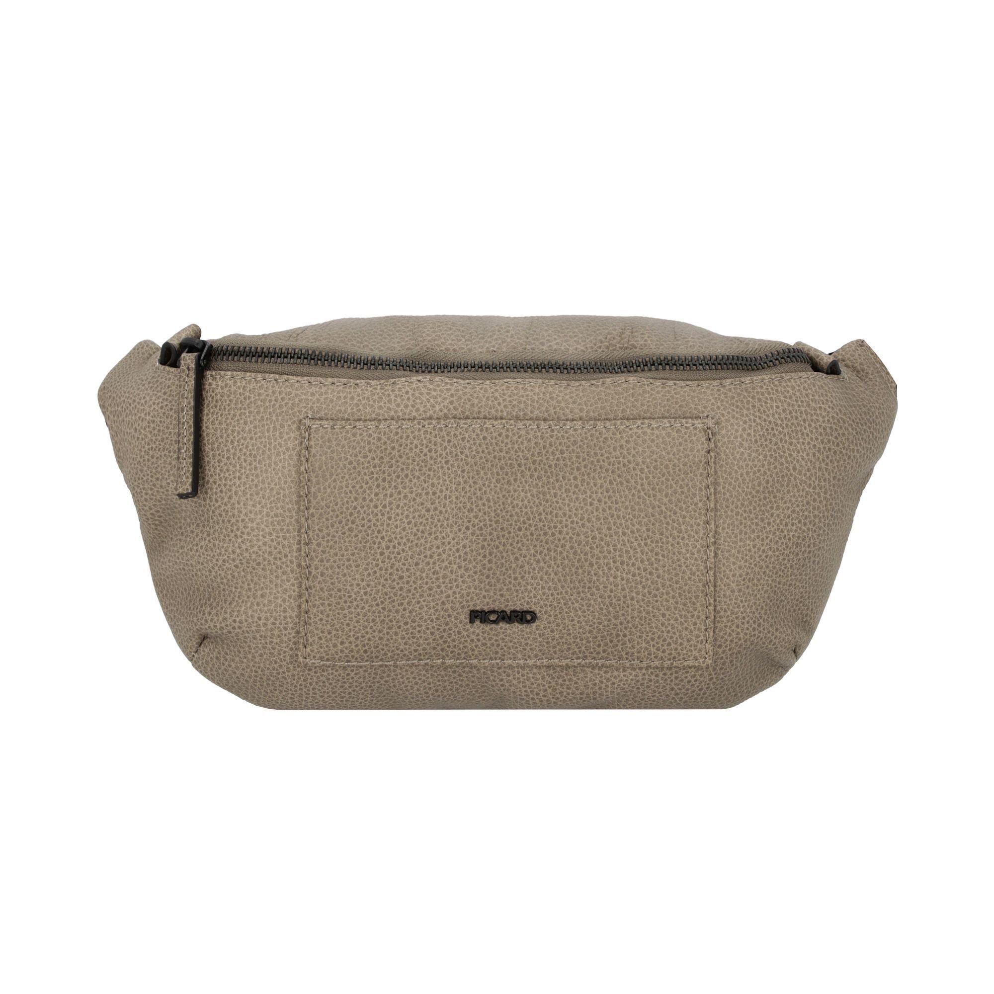 Casual, taupe Picard Gürteltasche Leder