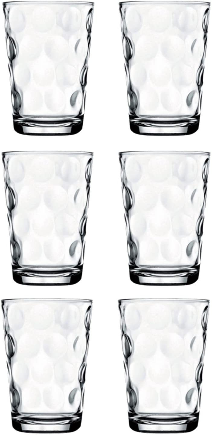 Pasabahce Glas 6 Set Saftgläser Pasabace Wassergläser 20,8 cl cl 208 cc 883