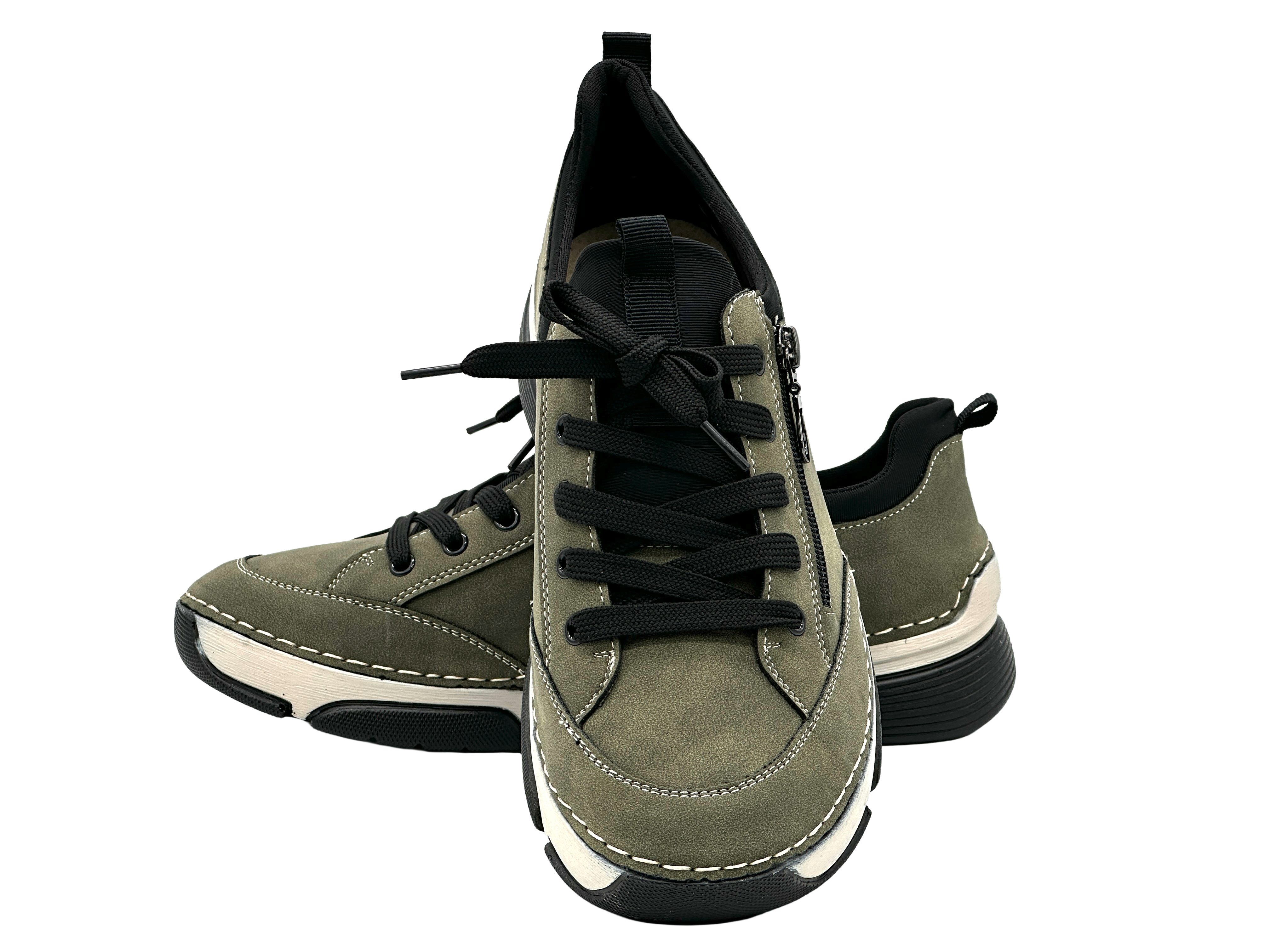 Nowaland Bequeme Damen Freizeitschuhe mit Zierreißverschluss und Schnürung günstig online kaufen