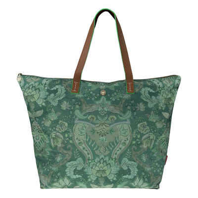 PiP Studio Beautycase Tote Bag Kyoto Festival, mit edlem Ton-in-Ton Blumenprint