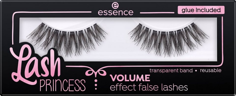 Essence Bandwimpern Lash PRINCESS VOLUME effect false lashes, Set, 3