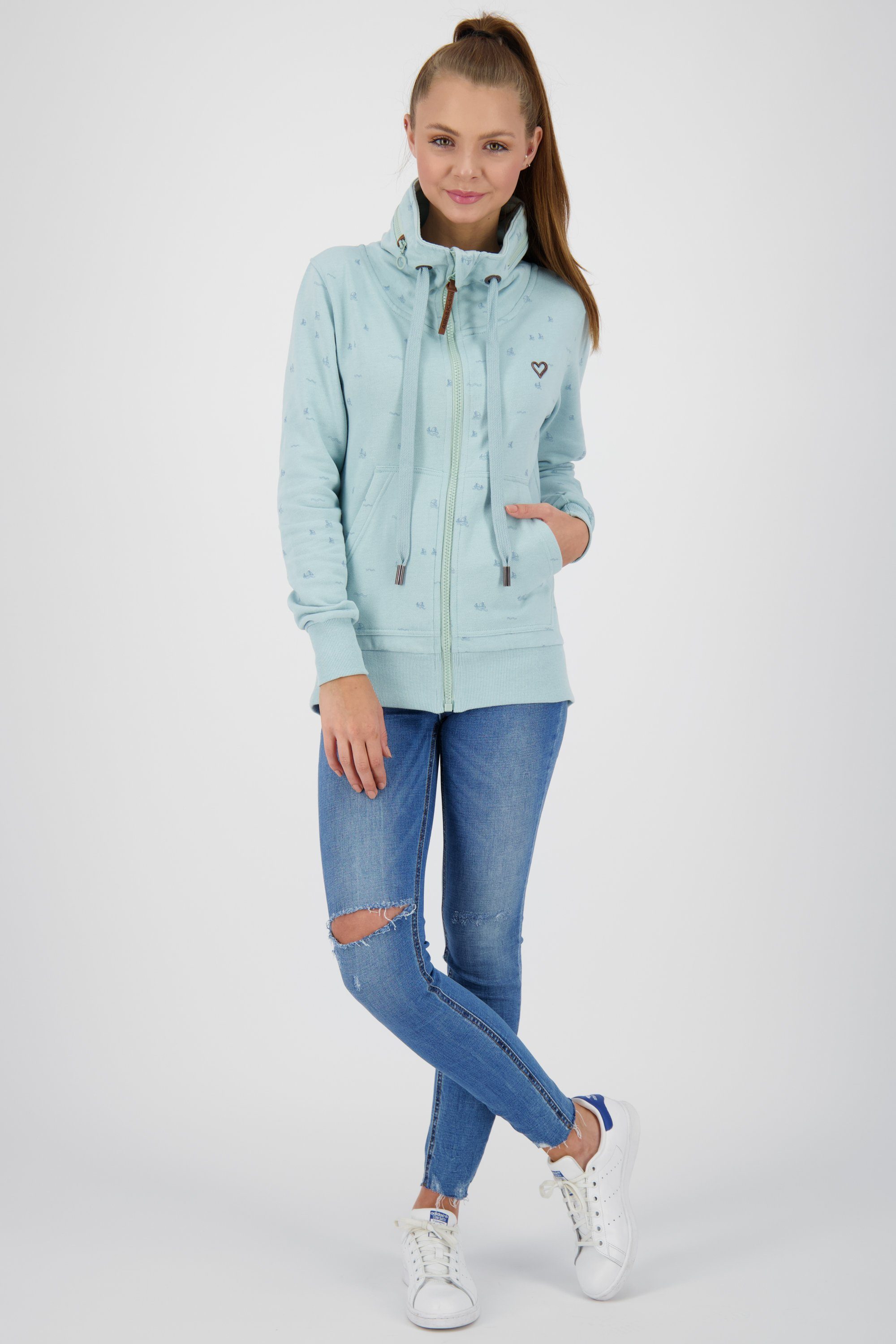 Sweatjacket Damen Jacke Alife Kapuzensweatjacke VivianAK B ice Kickin Sweatjacke, &