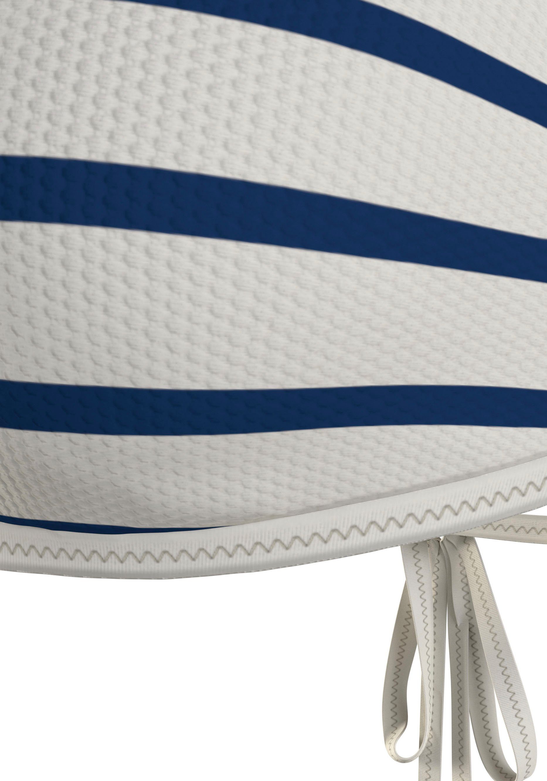 Tommy Hilfiger Swimwear bustier bikini top BRALETTE PIQUE, with stripe pattern