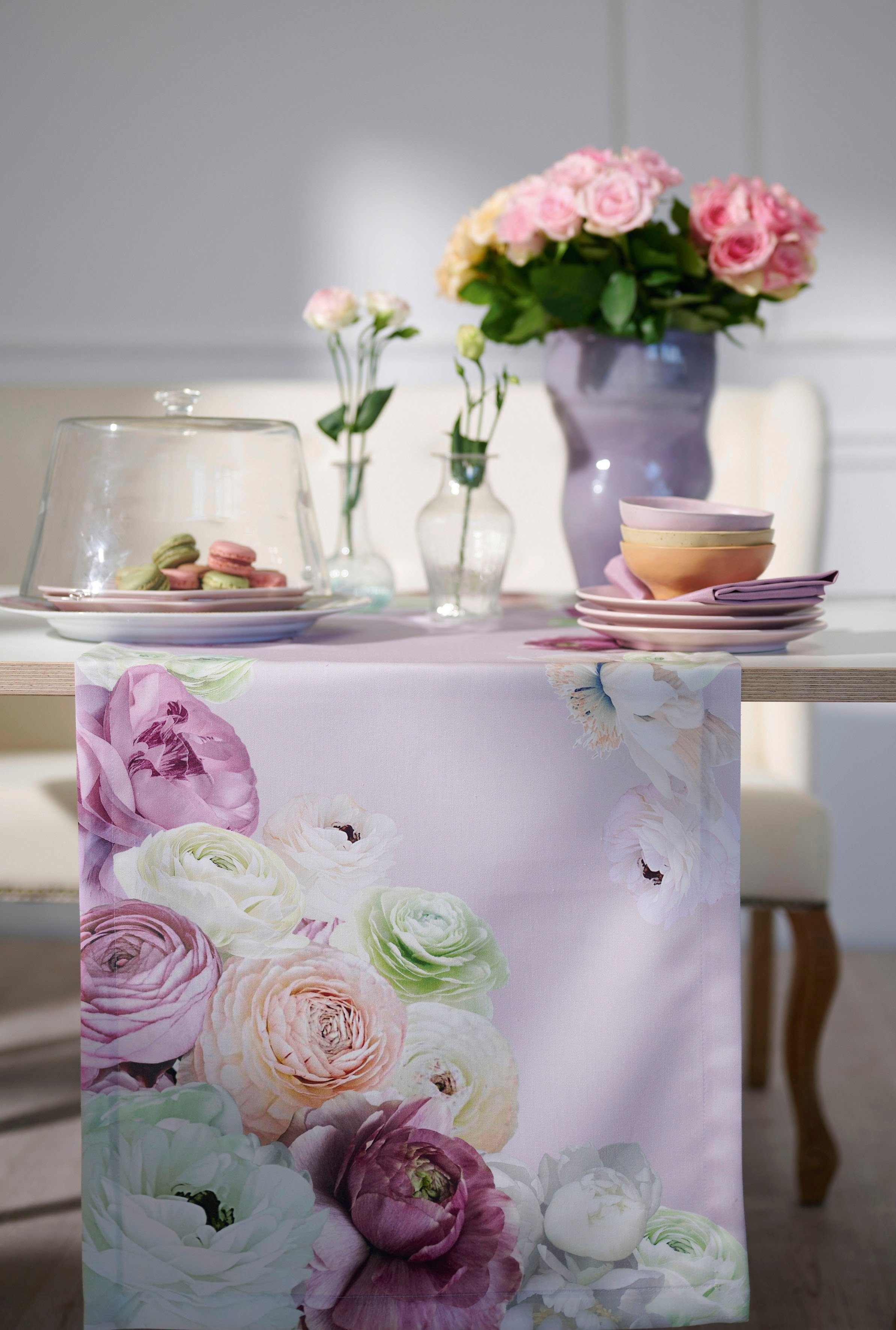 APELT Tischläufer 6802 HAPPY VALENTINE, Valentinstag (1-tlg), Digitaldruck, günstig online kaufen