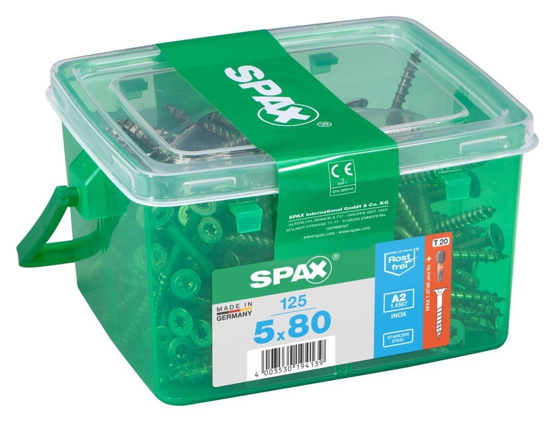 20 80 125 Spax TX 5.0 Holzbauschraube mm Universalschrauben x - SPAX