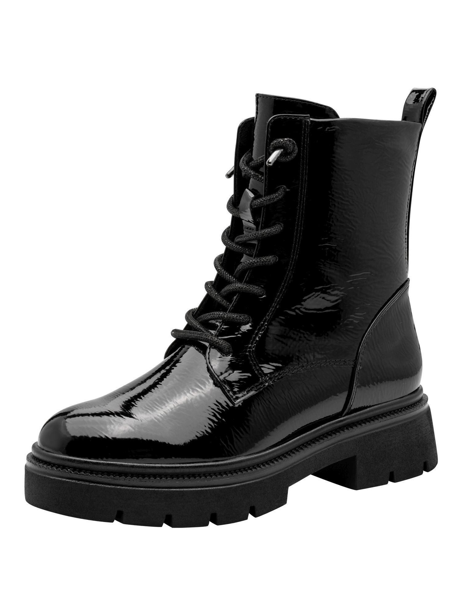 MARCO TOZZI Vegan, MT FEEL ME mit Blockabsatz Blockabsatz Stiefelette Vegan