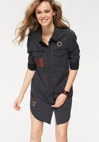 SUPERDRY Платье »OVERSIZED джинсы футболк...