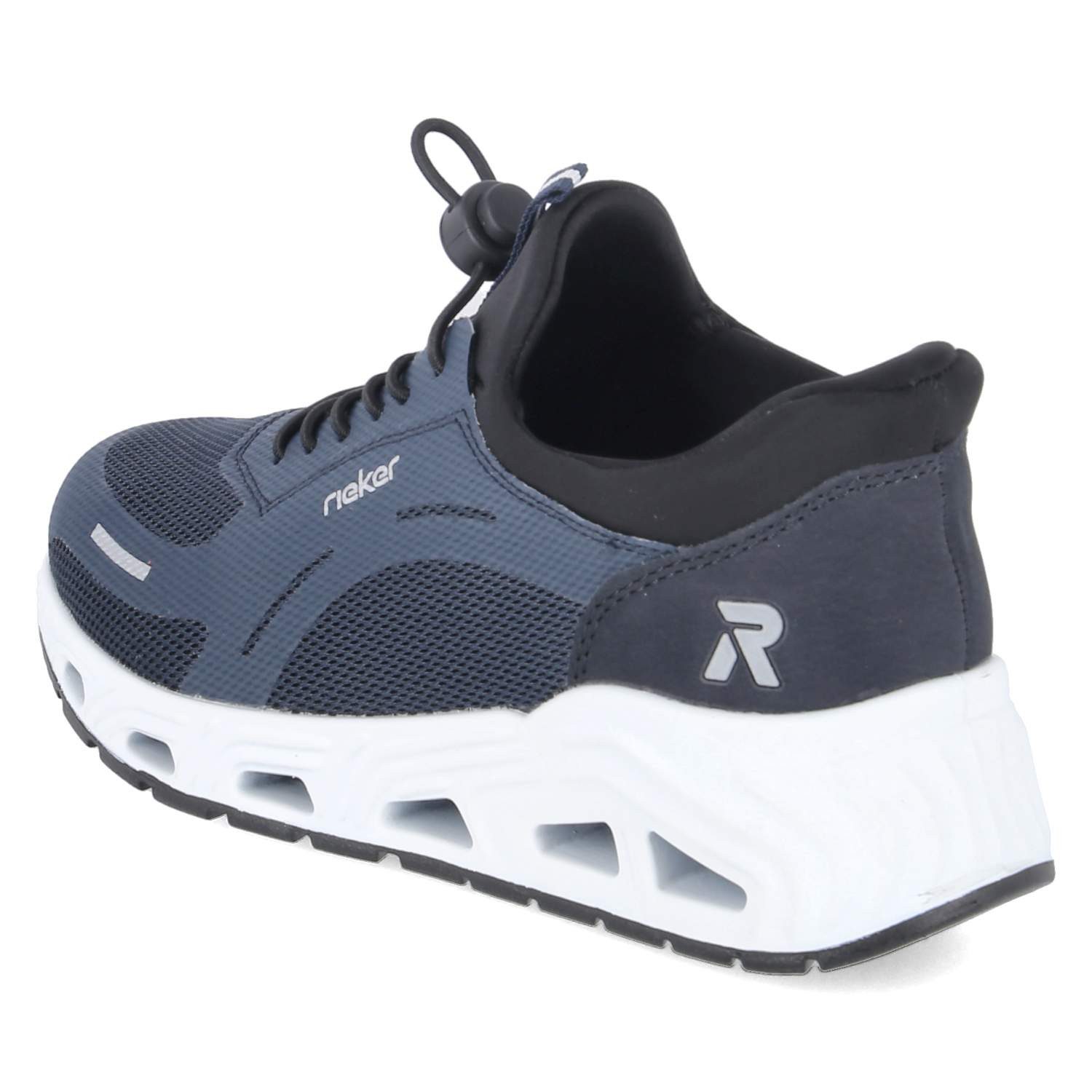 Rieker Rieker Slip On Sneaker N5257-14 Damen Textil & Synthetik blue Slipper – Bild 3 von 5