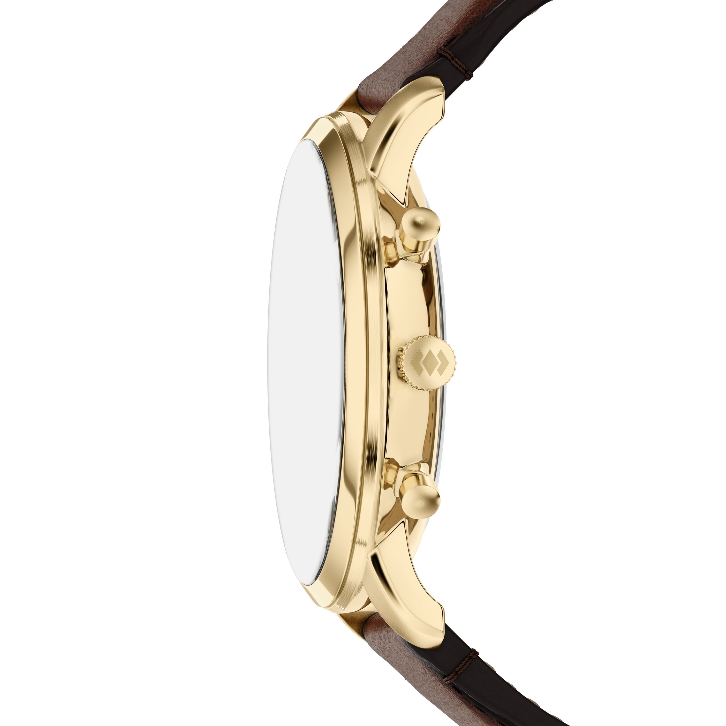 Fossil Chronograph Neutra FS6162, Quarzuhr, Armbanduhr, Herrenuhr, Lederarmband, analog, Tag