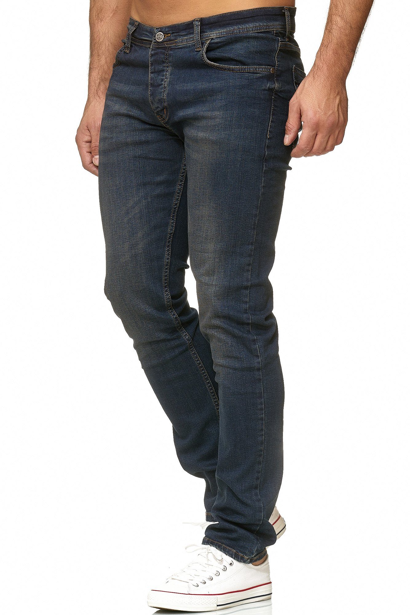 Reslad Stretch-Jeans Reslad Jeans Herren Slim Fit Basic Herren-Hose Jeansho günstig online kaufen