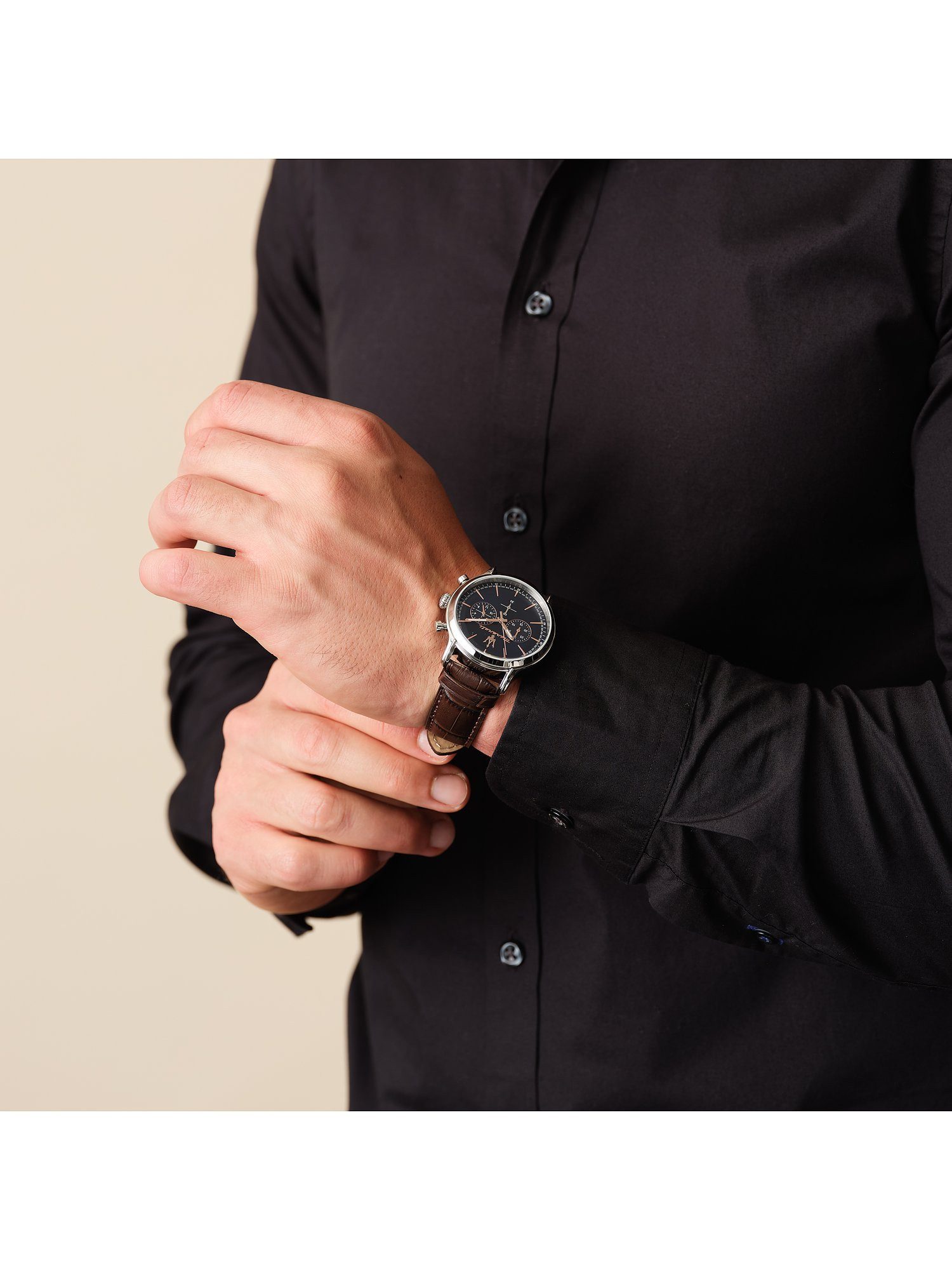 MASERATI Chronograph Maserati Herren-Uhren Analog Quarz günstig online kaufen