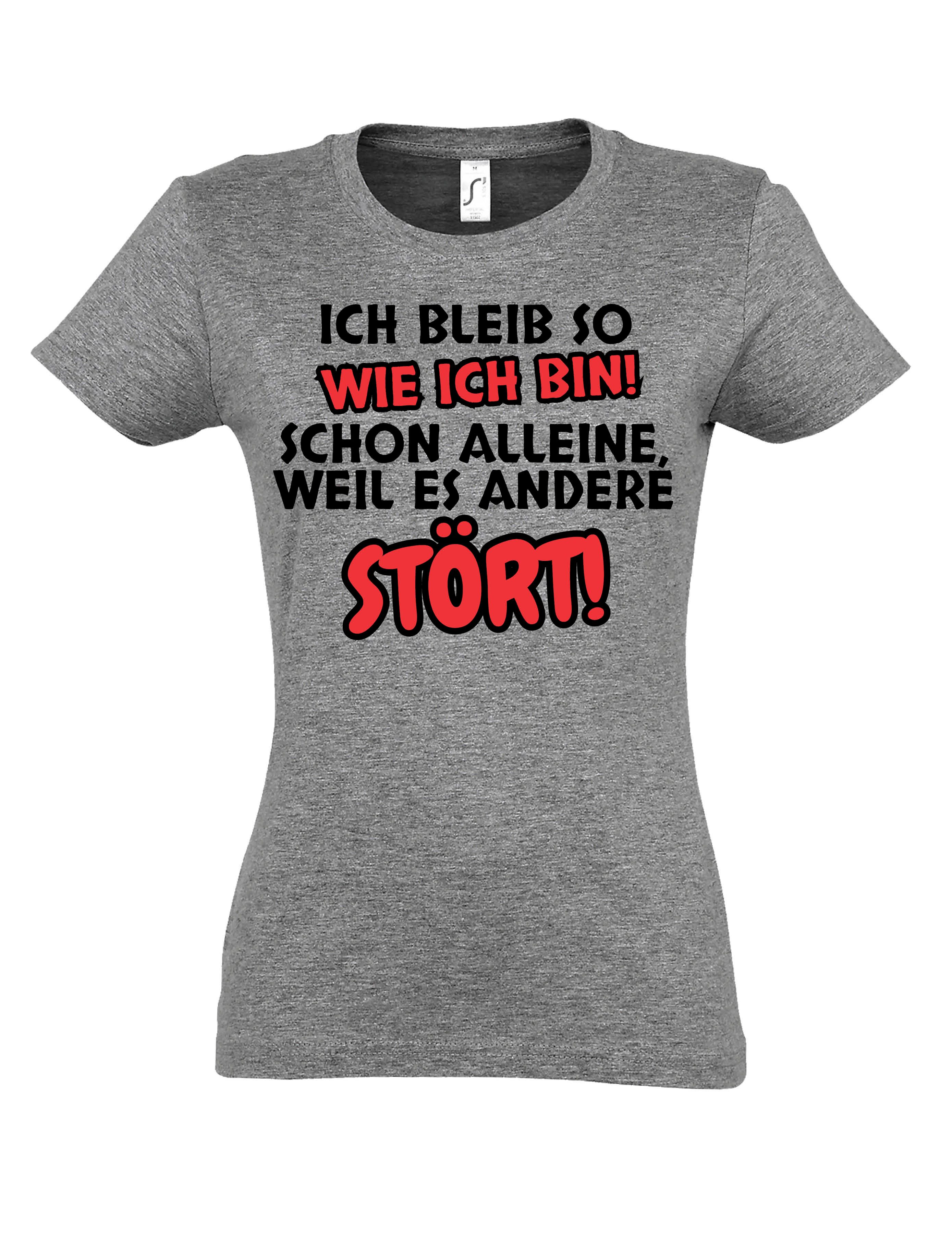 Youth Designz Print-Shirt "Ich bleibe so günstig online kaufen