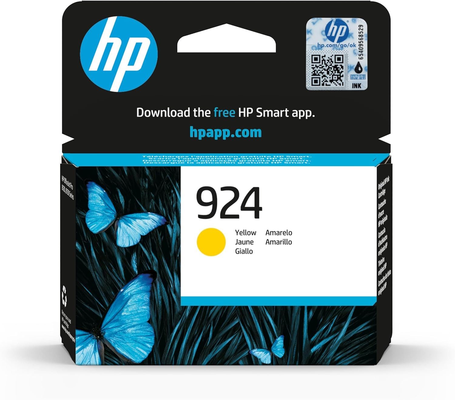 HP Druckerpatronen Original HP 924 Yellow (4K0U5NE) Tintenpatrone