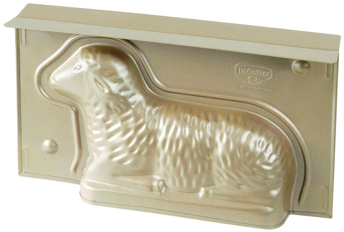 Dr. Oetker Backform Lamm, Vollbackform Lamm – 3D Osterbackform, Lammform, Kuchenform Lamm
