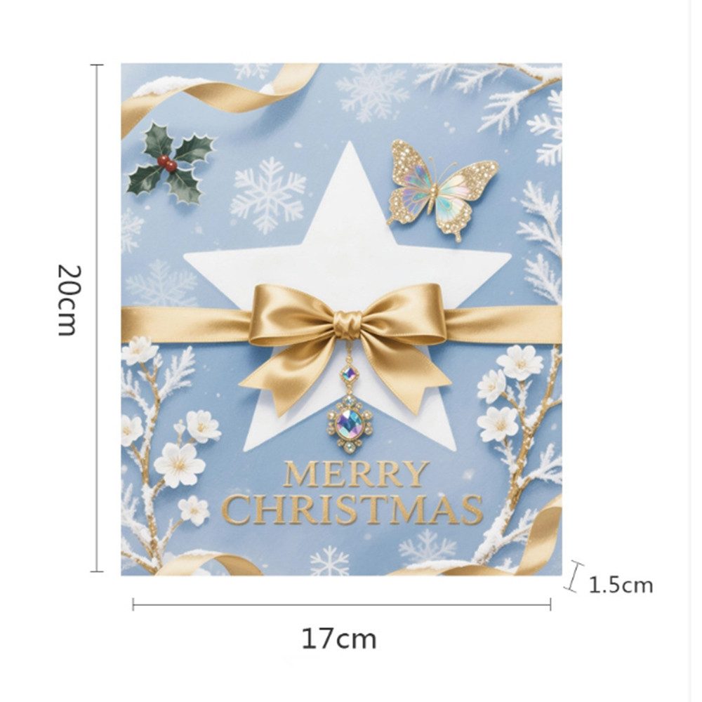 Coonoor Schmuck-Adventskalender 2025 Weihnachtskalender Schmuck Set Armbänder Halsketten (24 Füllung Adventskalender Schmuck Weihnachten Geschenke), Weihnachtskalender Geschenk für Kinder Teenager Frauen Mädchen