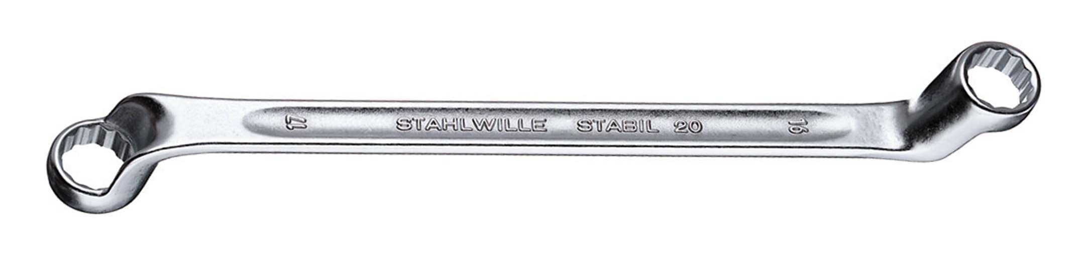 Stahlwille Ringschlüssel, Doppelringschlüssel DIN838 13 17 x mm