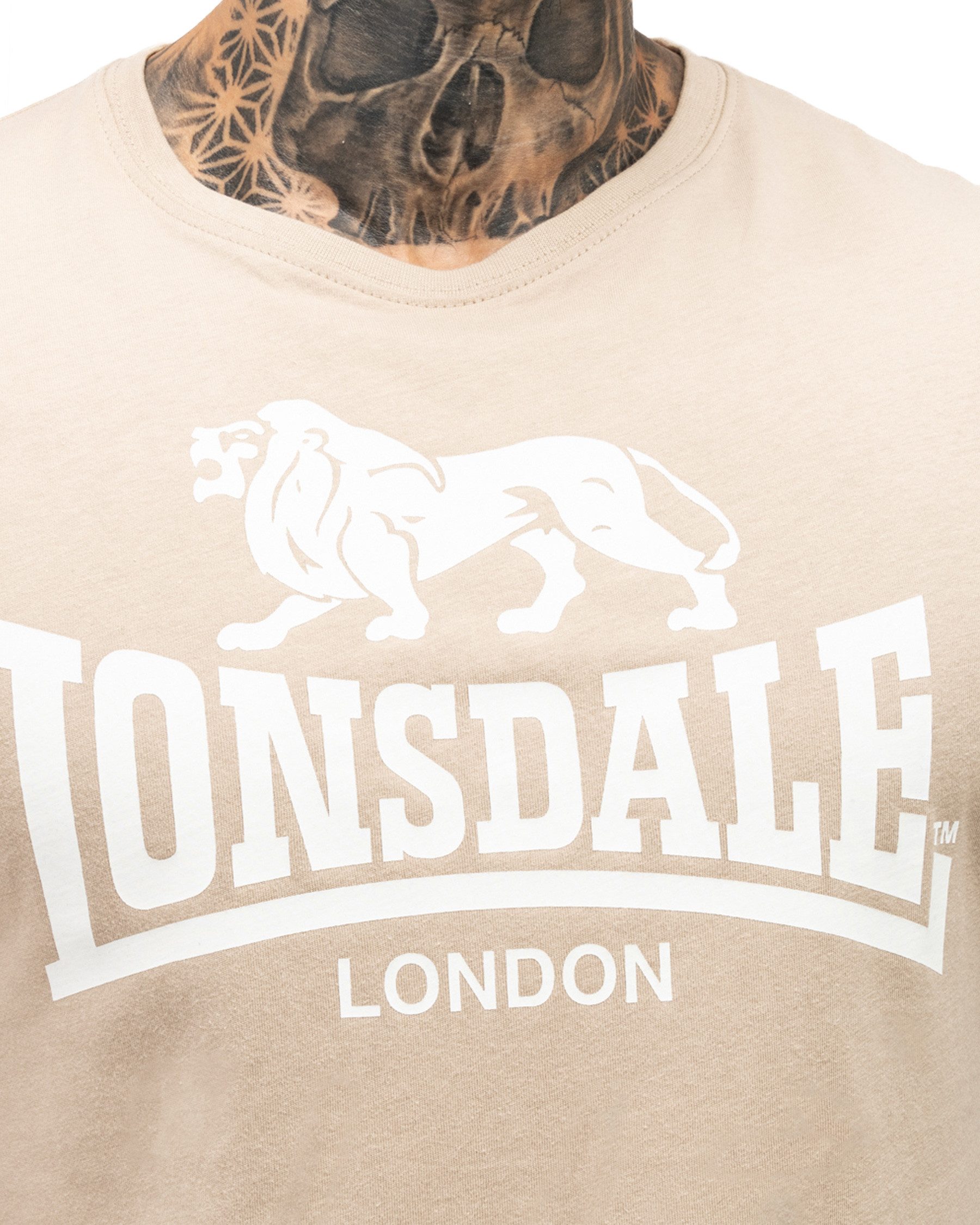 Lonsdale T-Shirt St.Erney (Packung, 1-tlg., 1 Teil) aus Baumwolle