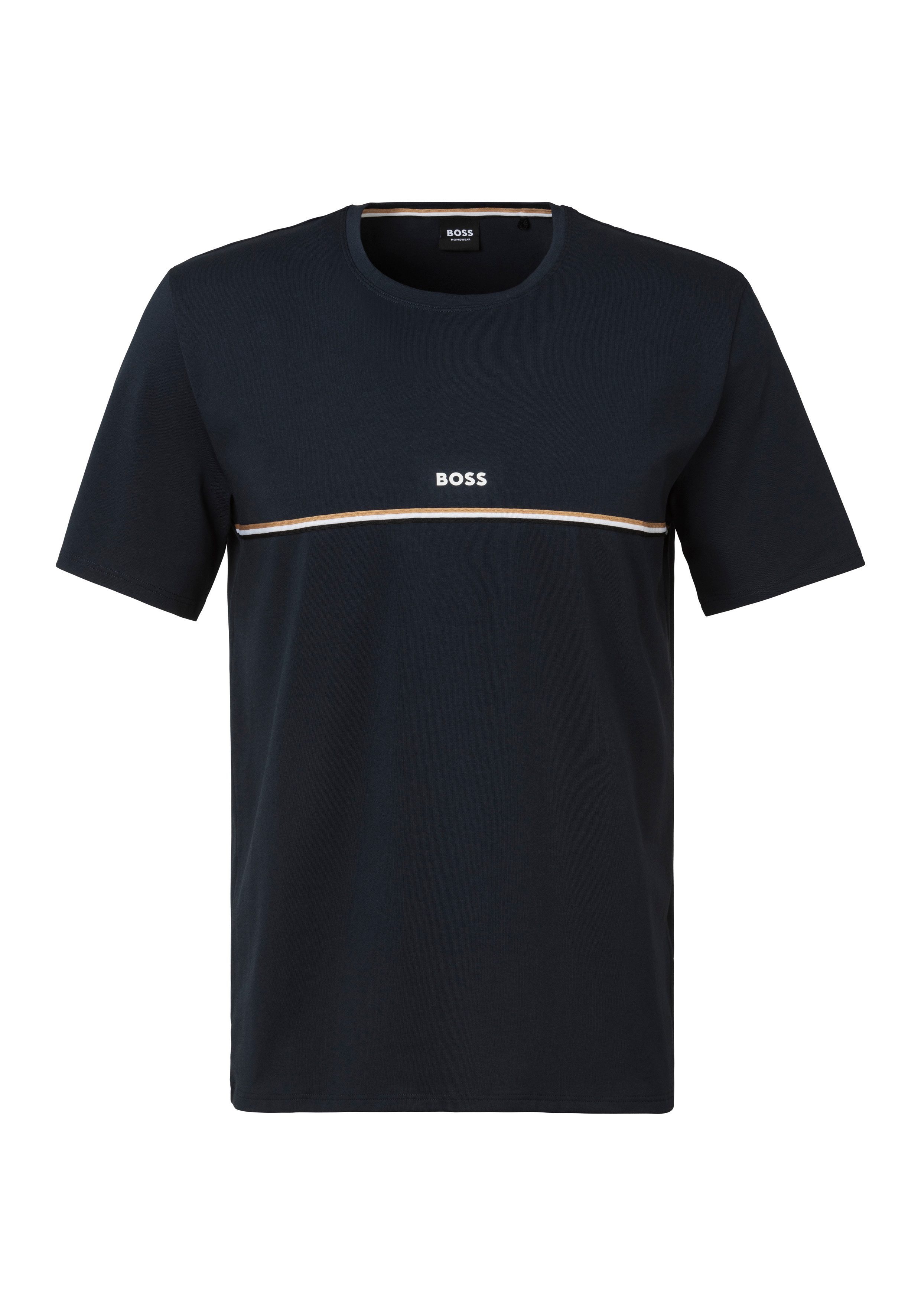 BOSS T-Shirt Unique T-Shirt mit BOSS Logodruck