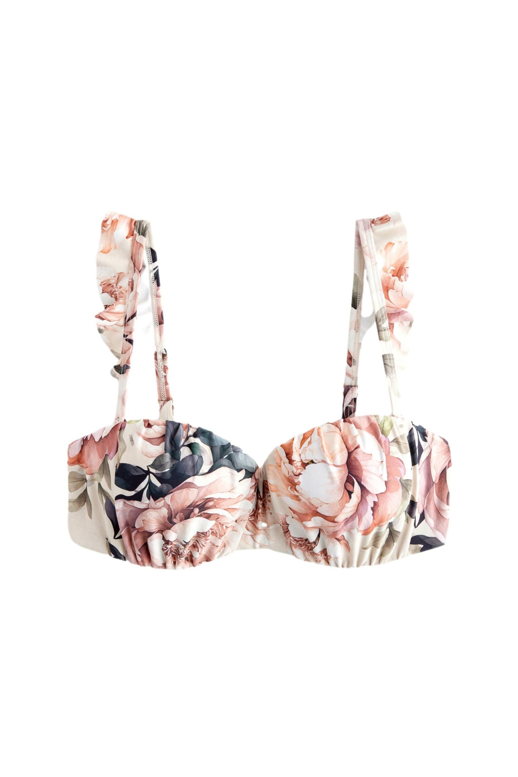 Next Bügel-Bandeau-Bikini-Top Wattiertes Bandeau-Bikinioberteil mit Bügel günstig online kaufen