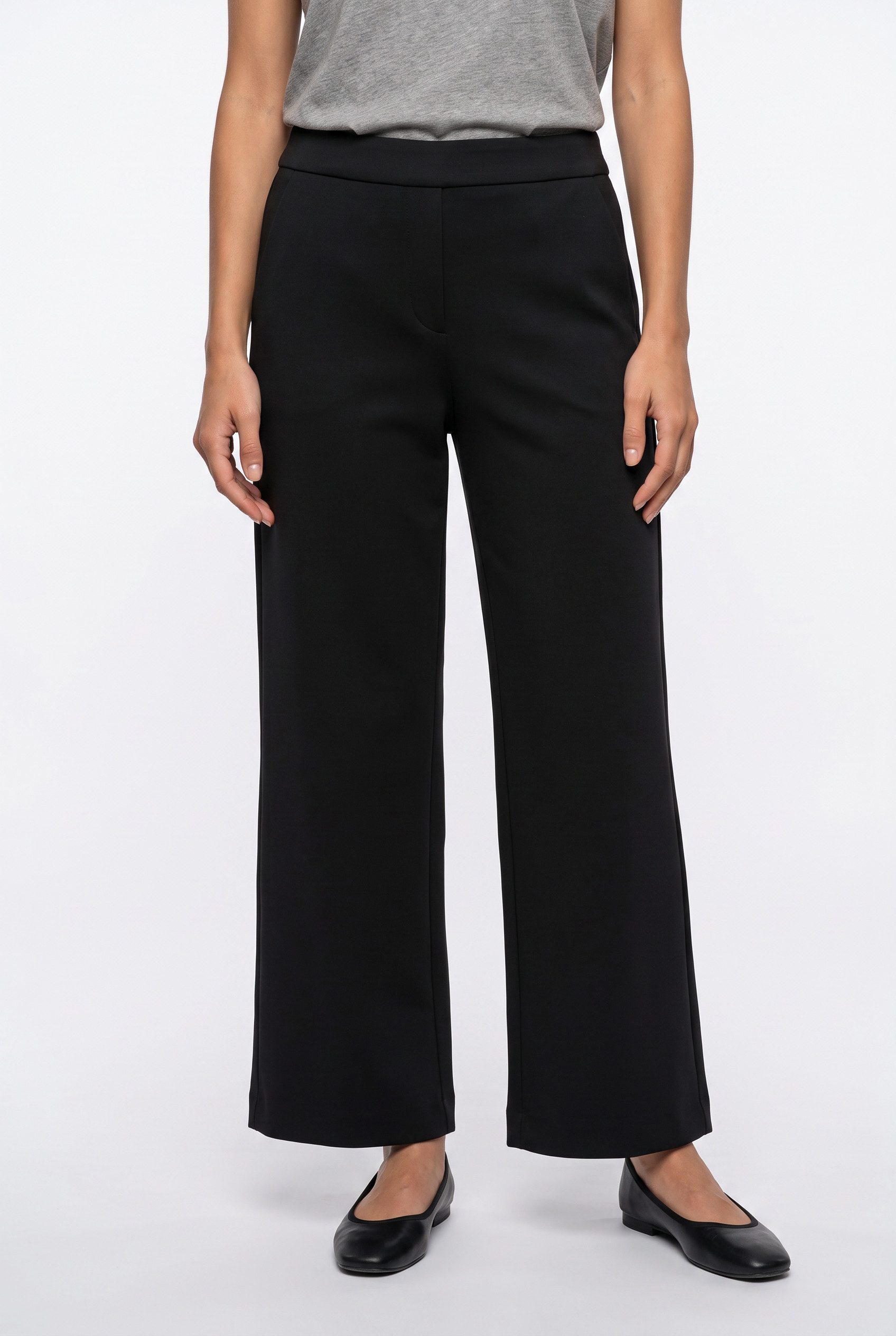 comma Schlupfhose Scuba mit Gummizug mit Stretch