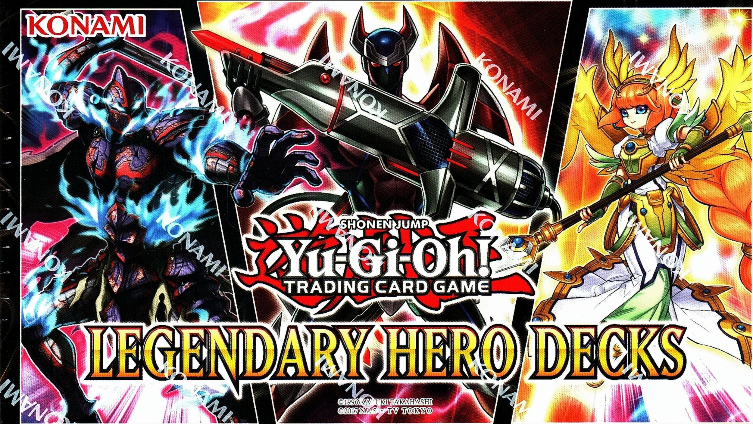 Konami Sammelkarte Yu-Gi-Oh! Legendary Hero Decks Deutsch