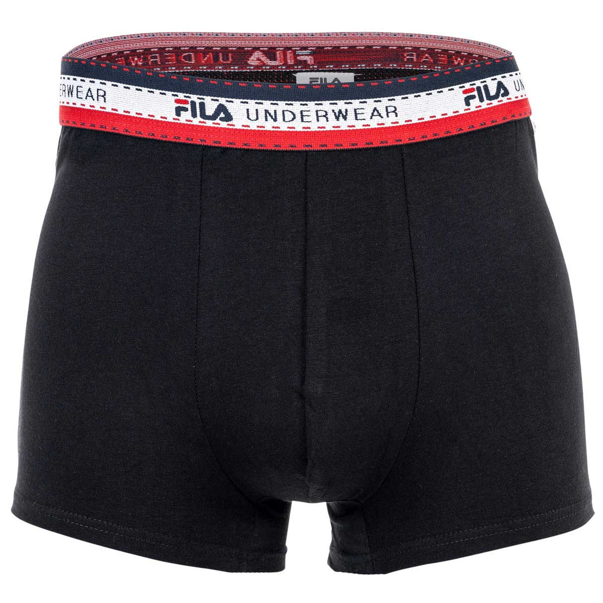 Fila Boxer Herren Boxershort 4er Pack Baumwollmischung (Packung, 4er Pack)