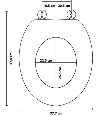 Sanilo WC-Sitz Lumber