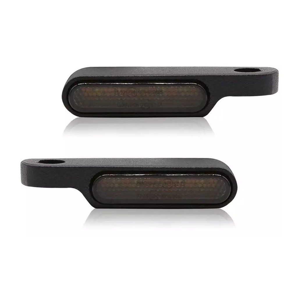 Lumitecs Halter LED Lenkerblinker passend für Harley Davidson Softail Modelle + Spiege