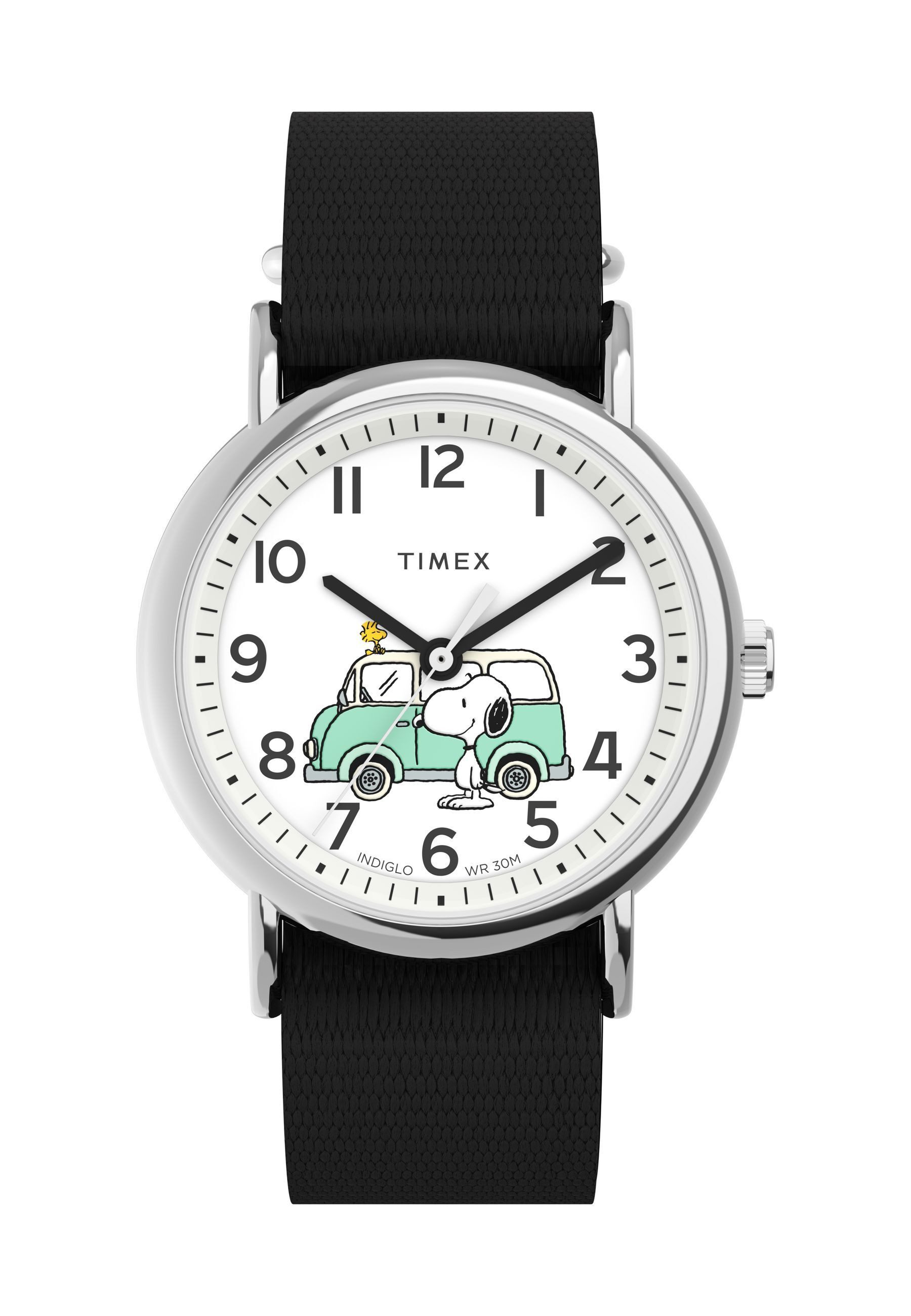 Timex Quarzuhr Timex Weekender x Peanuts - Van, (1-tlg., Not a set – not applicable to this product), Quarz Analog
