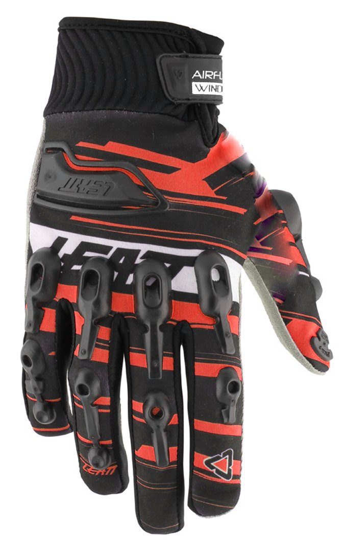 Leatt Motorradhandschuhe AirFlex Wind Black Handschuhe
