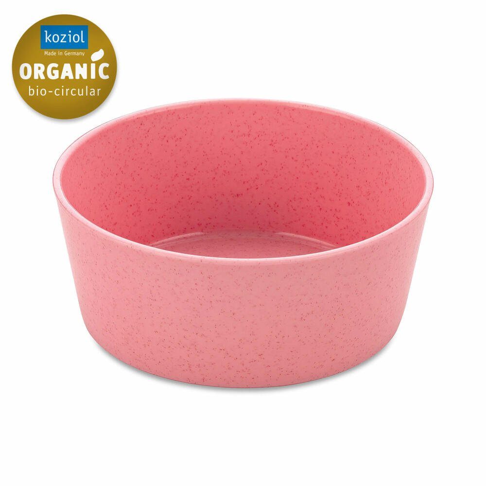 KOZIOL Schale Connect Bowl Organic Strawberry Ice Cream, 400 ml, Biozirkulärer Kunststoff, Made in Germany