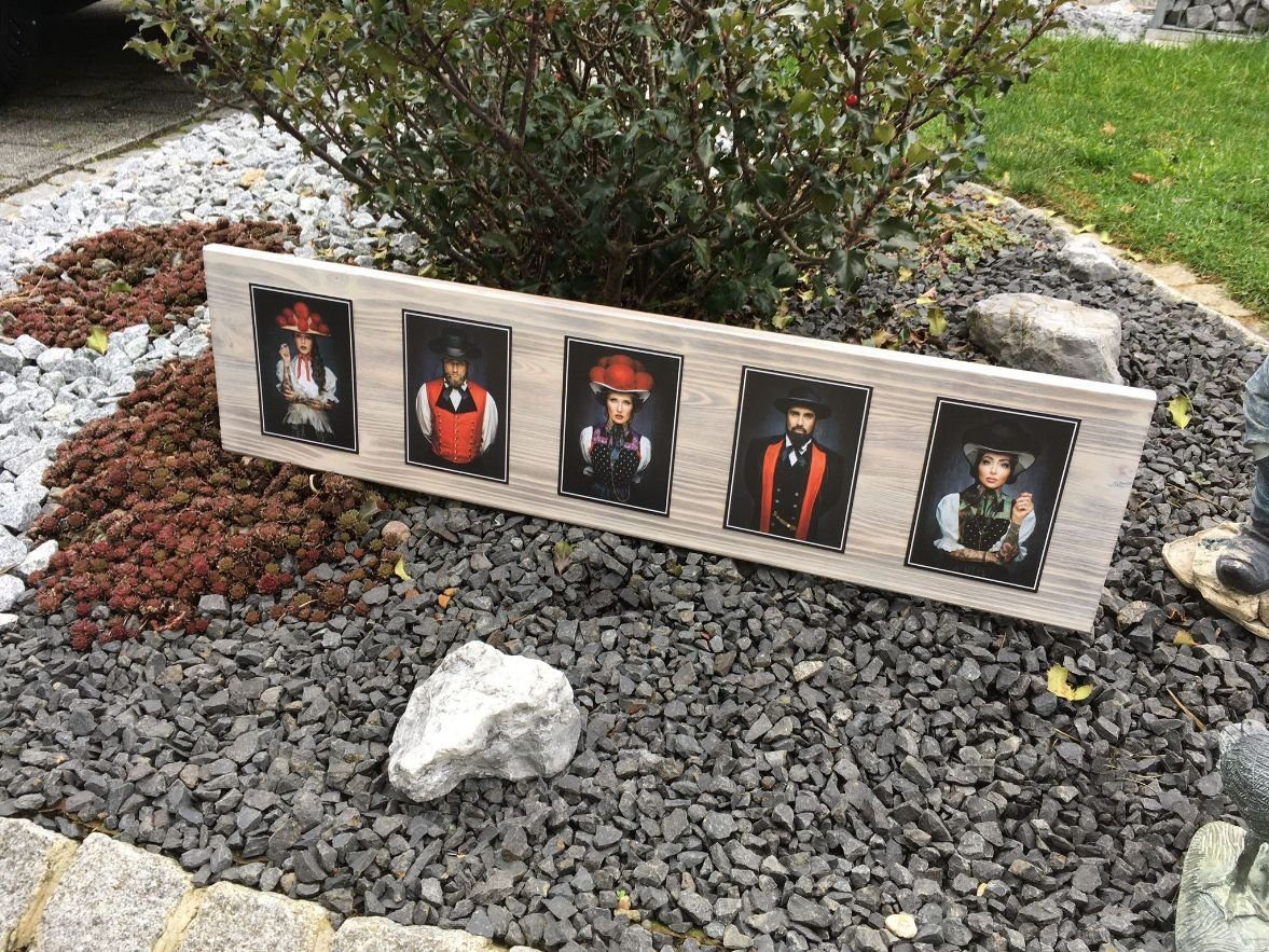 Wanddekoobjekt Schwarzwaldbild auf Holz "Kerstin", Fotos v. S. Wehrle