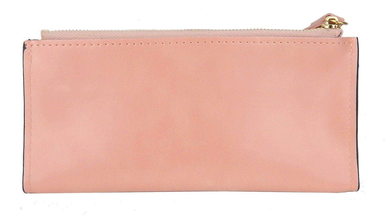 Geldbörse, hochwertiges blau Portemonnaie rosa Kunstleder Ella Jonte mintgrün oder stylishes