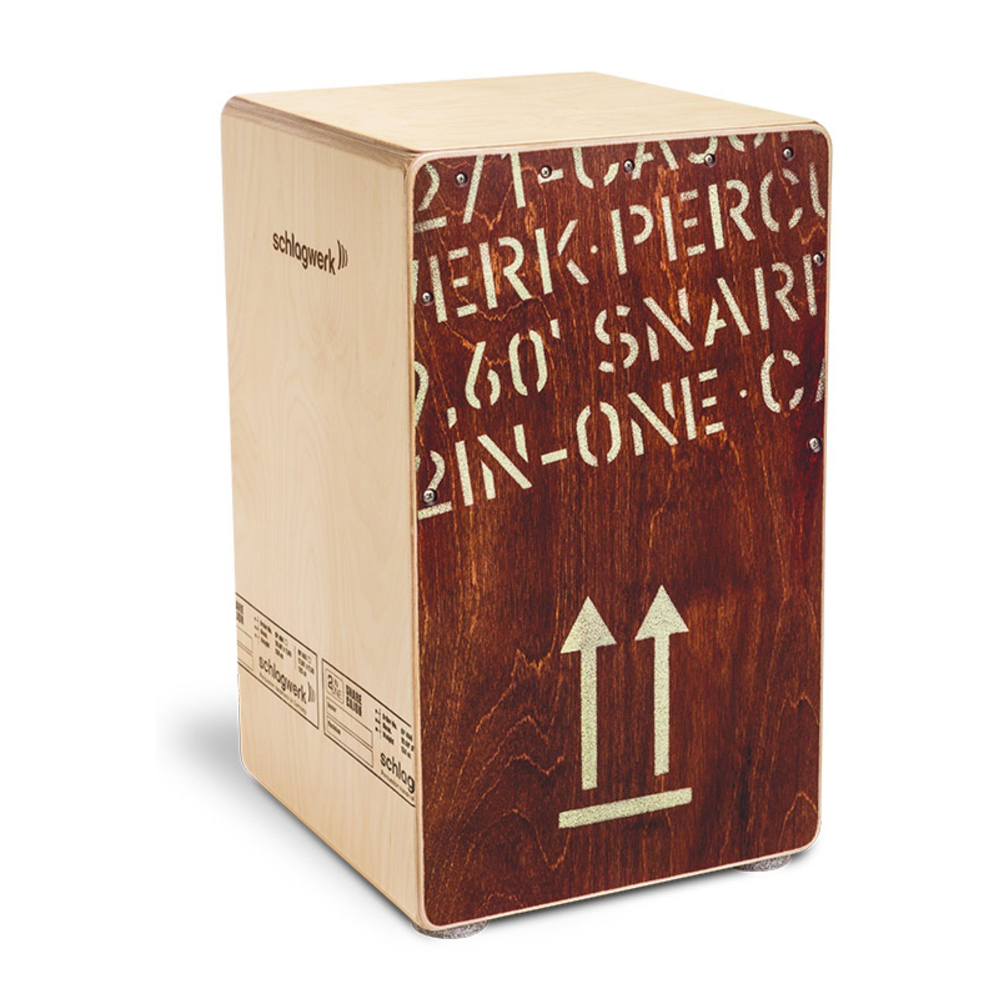 Schlagwerk Cajon,"2inOne" Cajon CP404RED large Red Edition, Percussion, Cajons, "2inOne" Cajon CP404RED, large, Red Edition - Cajon