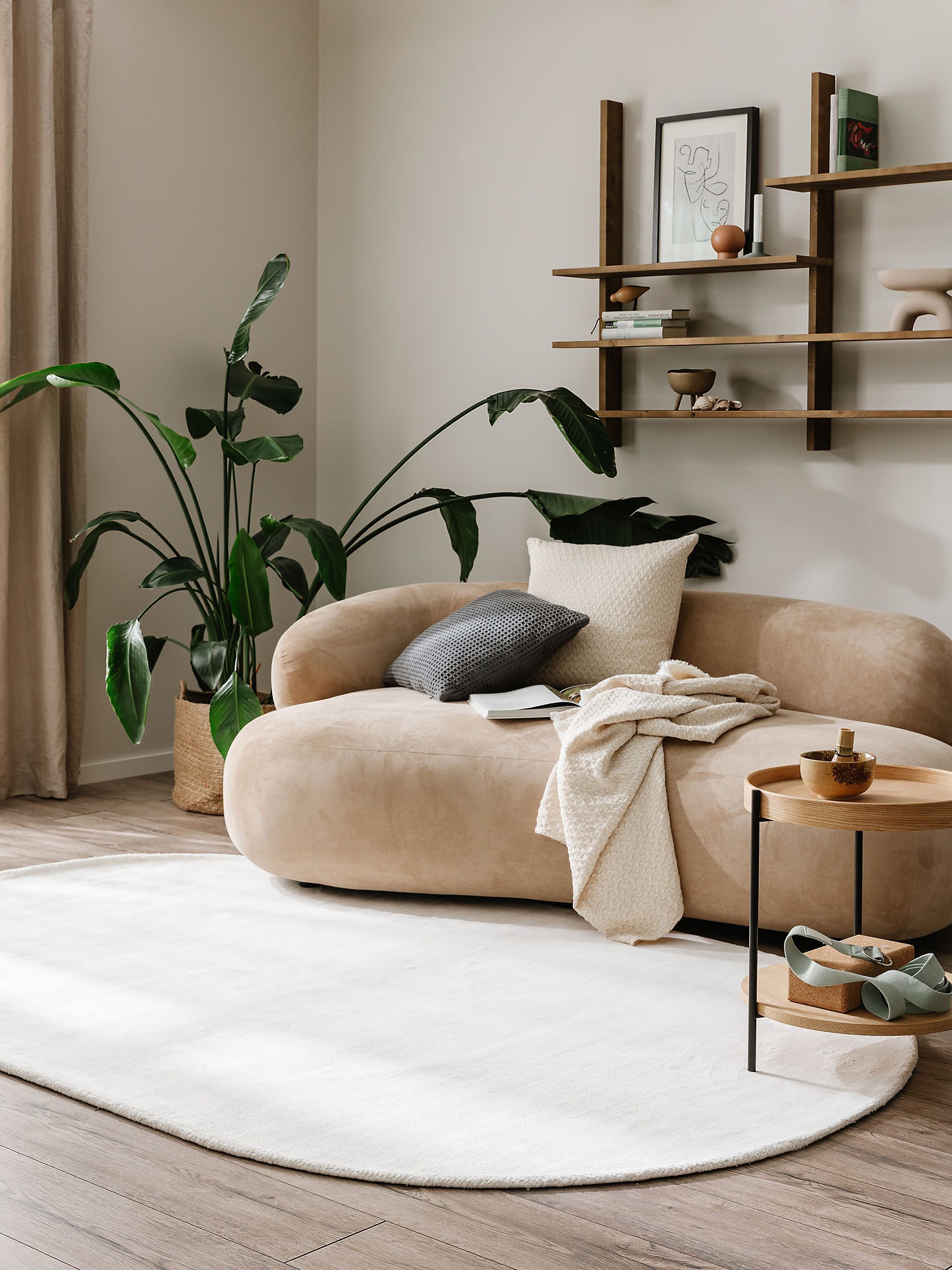 benuta Teppich Nela, oval, Höhe: 6 günstig online kaufen