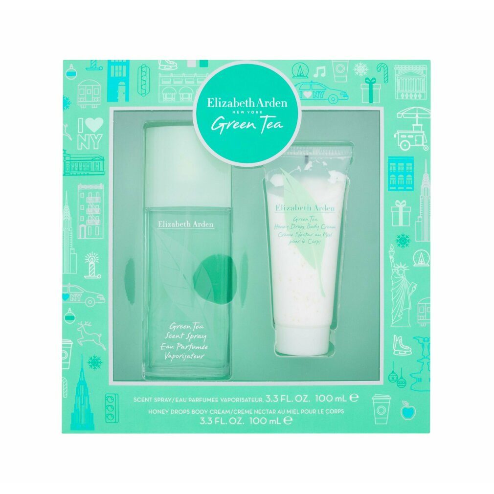 Elizabeth Arden Duft-Set Green Tea Gift Set 100ml EDT + 100ml Green Tea Honey