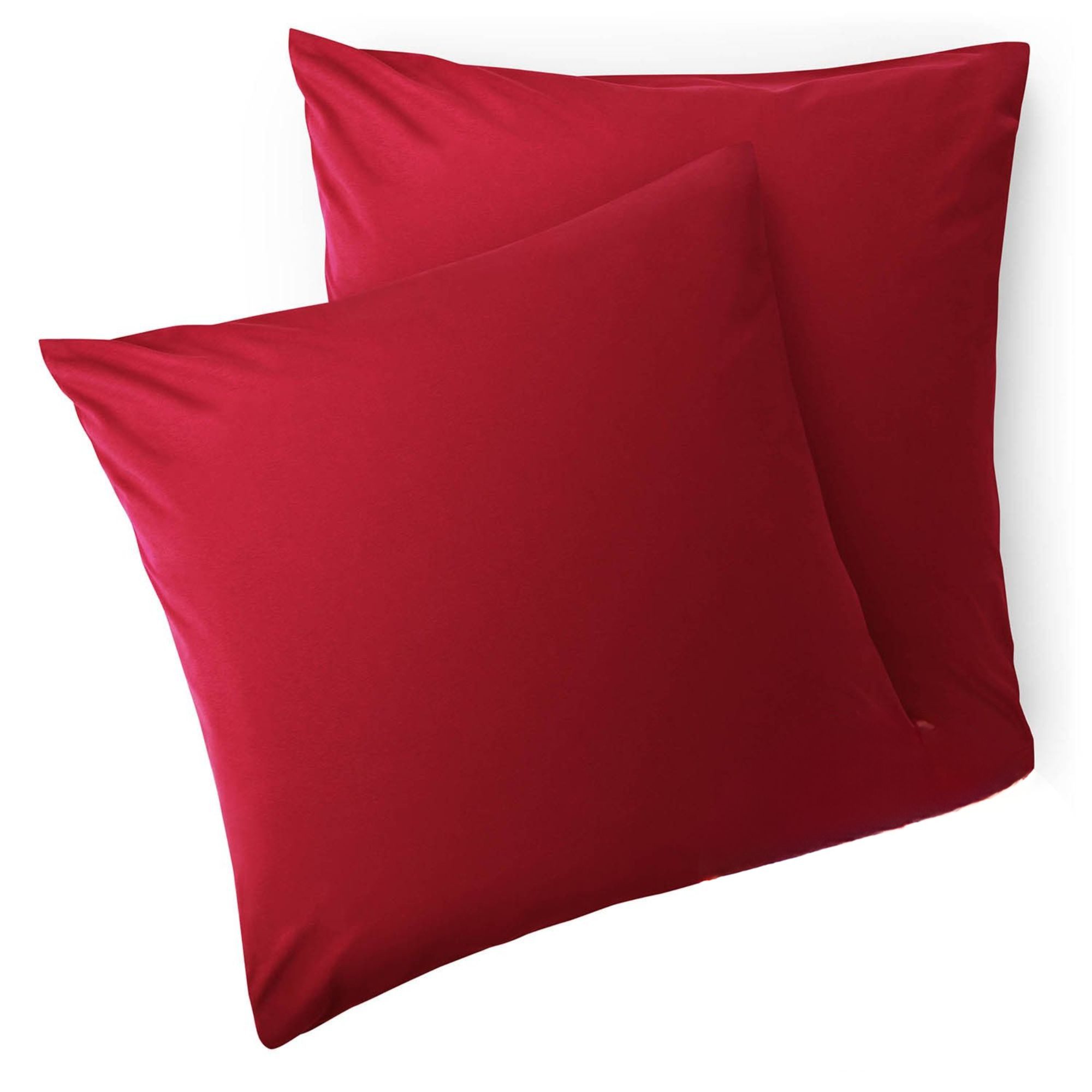 Blumtal Kissenbezüge aus gebürstetem Mikrofaser-Gewebe - Oeko-TEX zert. Kissenbezüge, (2 Stück), mit Reißverschluss oder Verschlusslasche