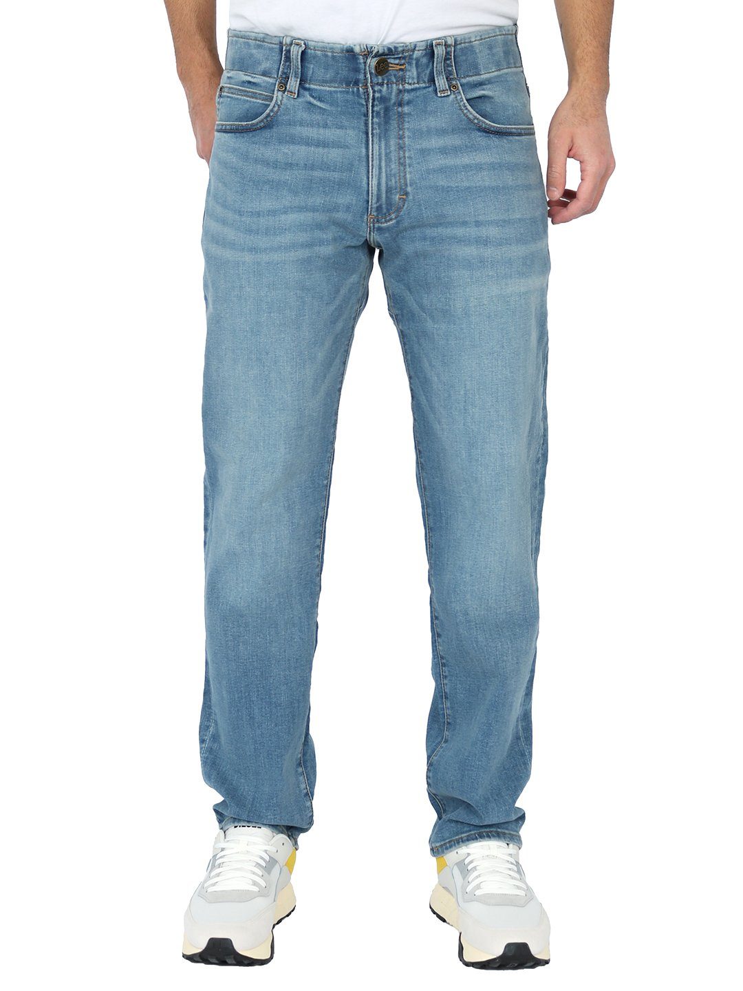 Lee Straight Jeans Regular Fit Super Stretch Hose MVP POSTY