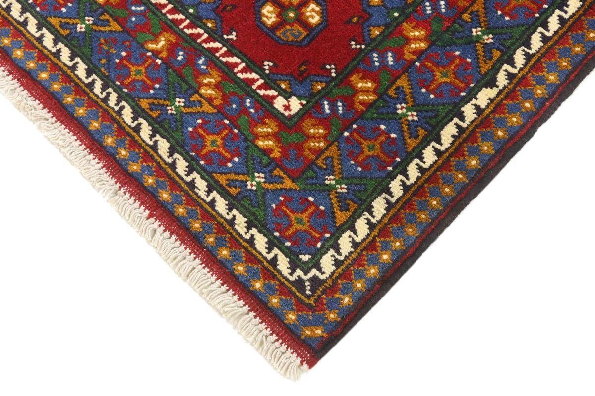 Orientteppich Afghan Akhche 85x190 Nain Handgeknüpfter Orientteppich mm rechteckig, Läufer, Trading, 6 Höhe