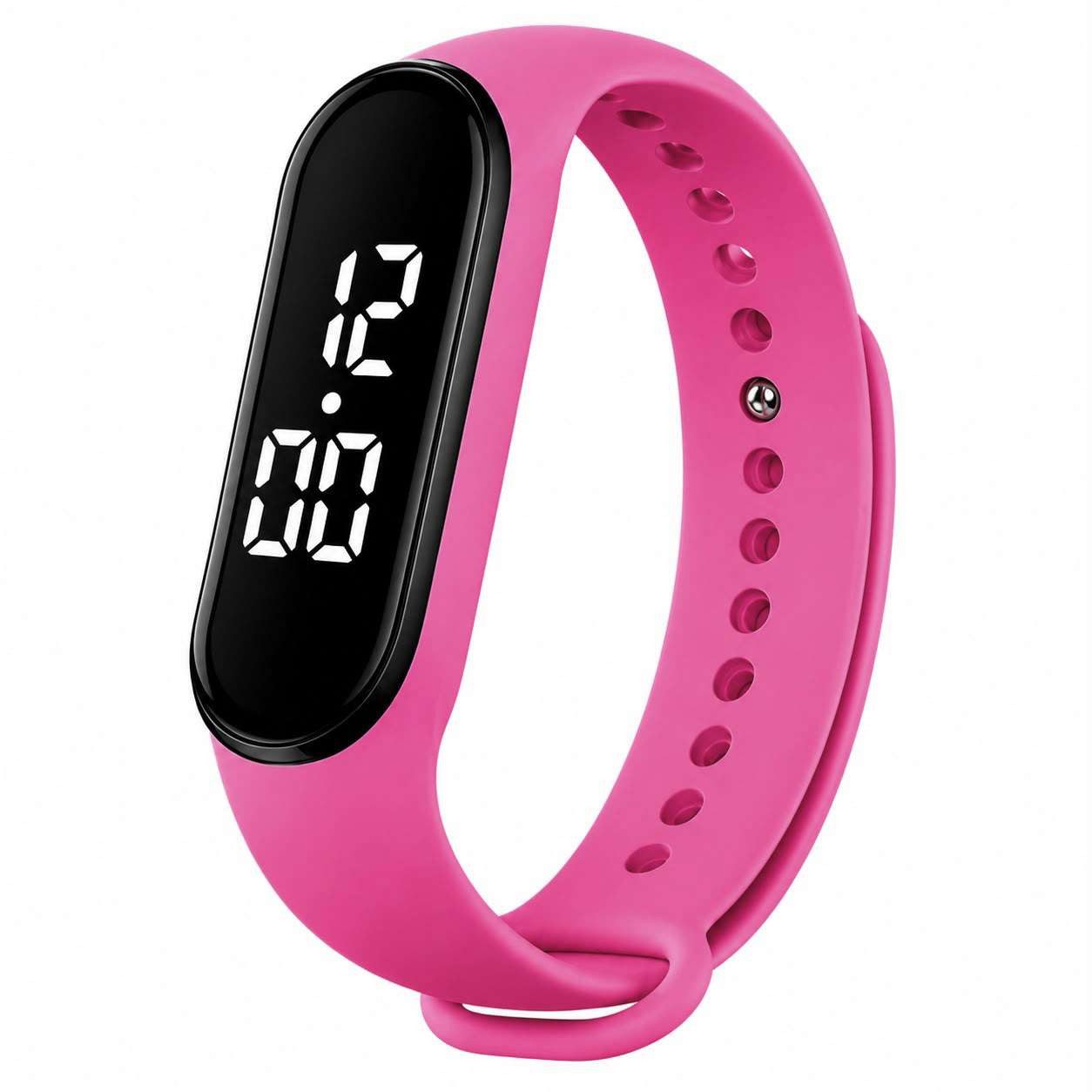 Taffstyle Quarzuhr Digitale Armbanduhr Silikon LED Sportuhr Gummi Kinderuhr Unisex bunt, (Batteriebetriebene LED-Uhr – kein Aufladen und kein Ladekabel nötig)