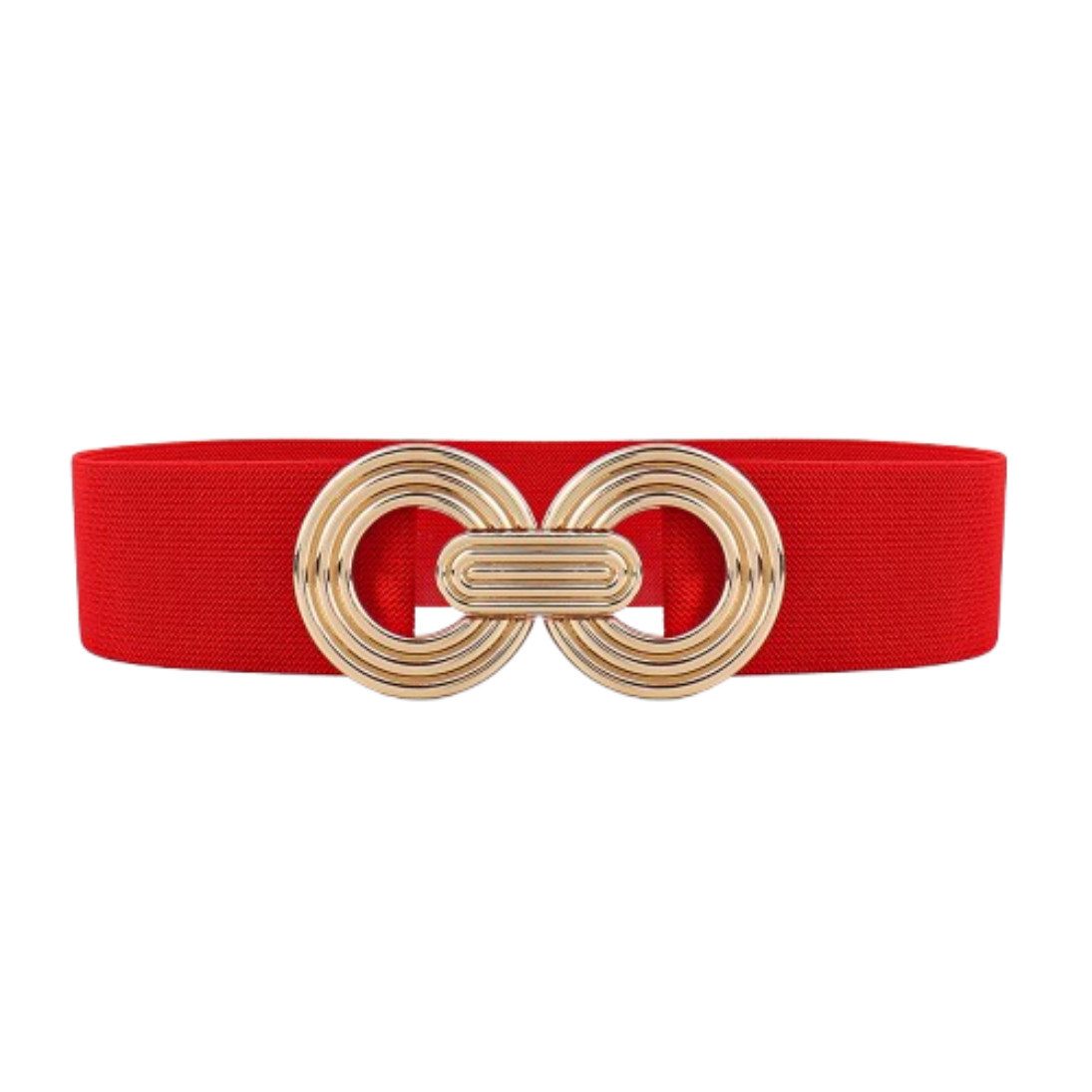 Oemmn Taillengürtel Damen Breiter Elastischer Taillengürtel Stretchy Gürtel