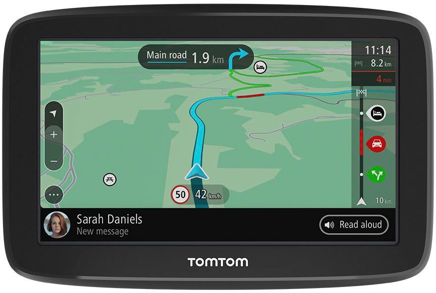 TomTom GO Classic Navigationsgerät 6 Zoll Stauvermeidung Fahrspurassistent  Navigationsgerät