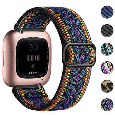 zggzerg Uhrenarmband Ersatzarmband Kompatibel mit Fitbit Versa 2 Armband/Fitbit