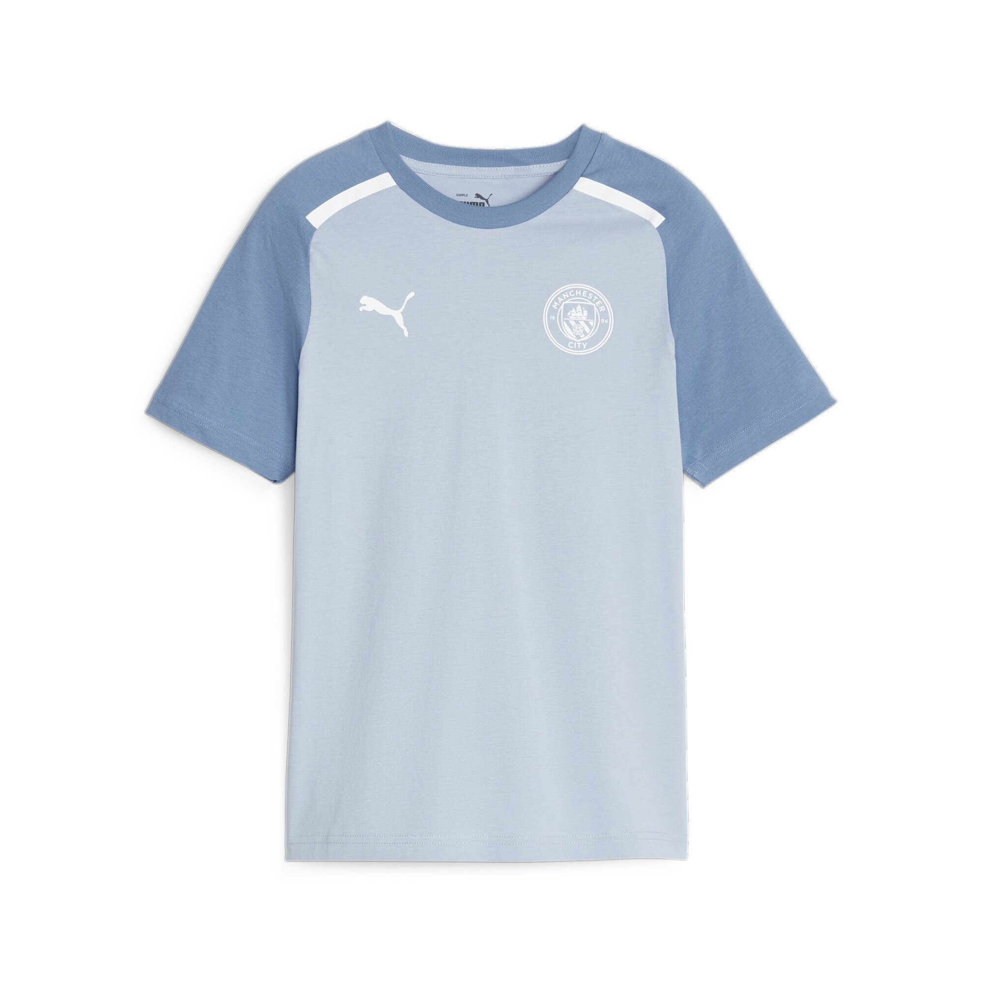 PUMA T-Shirt Manchester City Football Casuals T-Shirt Jugendliche