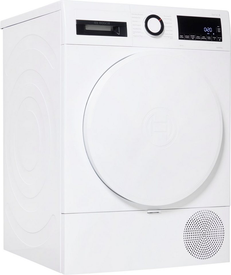 BOSCH Wärmepumpentrockner WQG233D20, 8 kg, AutoDry: trocknet Wäsche exakt  und sanft bis zum gewünschten