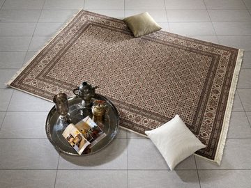 Orientteppich Cavari Herati, OCI DIE TEPPICHMARKE, rechteckig, Höhe: 4 mm, handgeknüpft, mit Fransen, Wohnzimmer, Schlafzimmer
