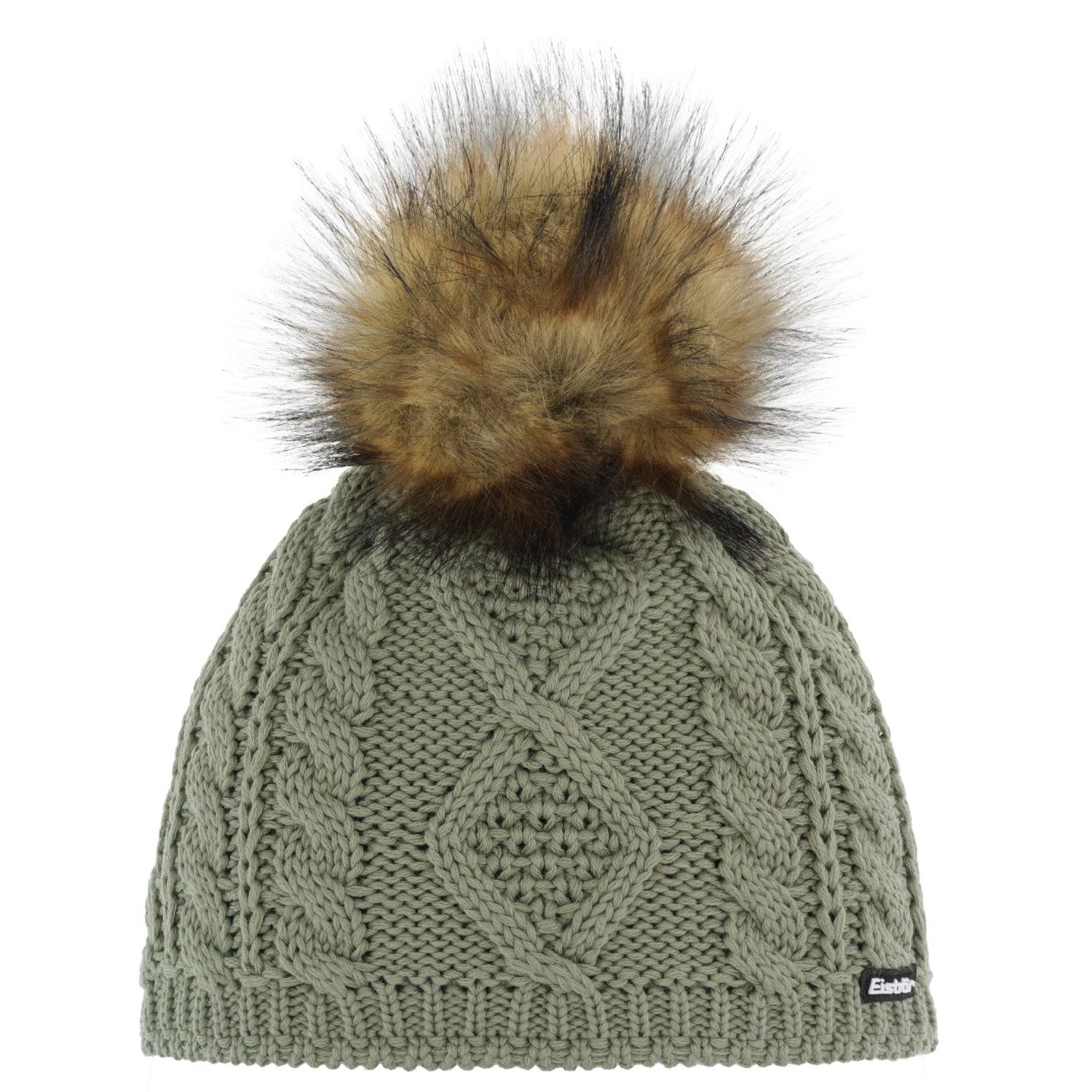 Strickmütze Nelia Lux Mütze mit Bommel
