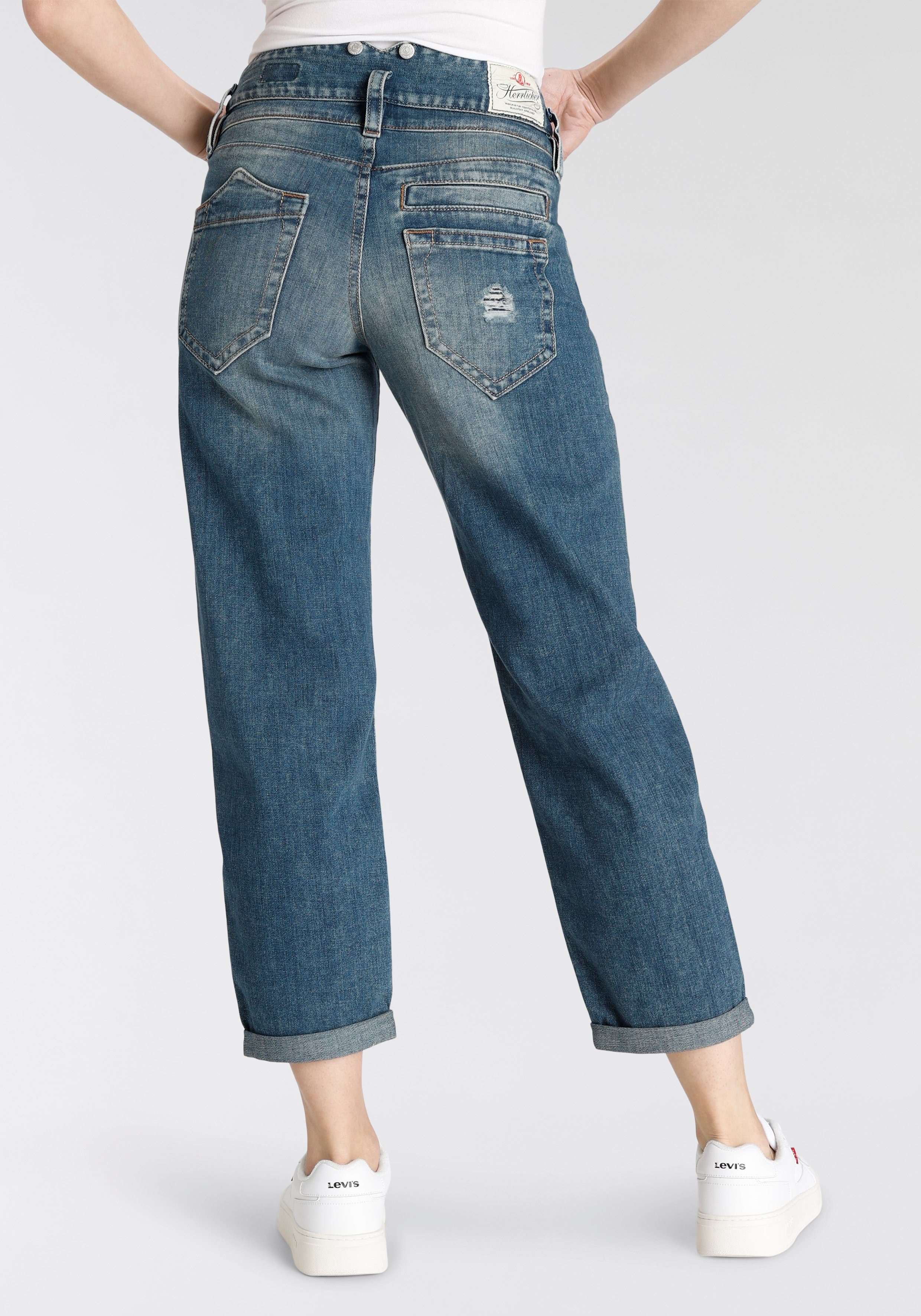 Herrlicher Boyfriend-Jeans Jeans Pitch HI Tap günstig online kaufen